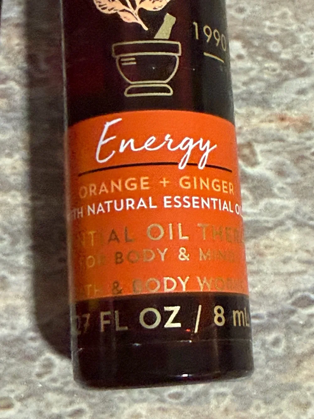Bath & Body Works Bergamot Mandarin & Orange Ginger Discontinued Roller Set -